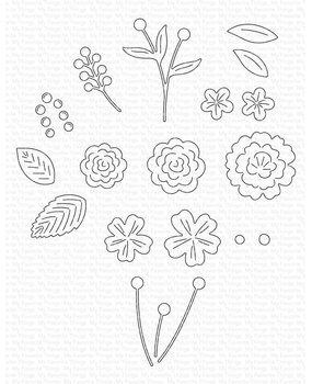My Favorite Things Die-namics Flower Bouquet (MFT-2246) My Favorite Things Die-namics Flower Bouquet (MFT-2246)