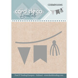 Card Deco Mini Snijmal Bunting Flags (CDEMIN10045)