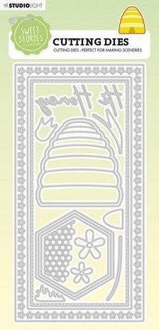 Studio Light Sweet Stories Collection Snijmal Slimline Beehive (SL-SS-CD206) Studio Light Sweet Stories Collection Snijmal Slimline Beehive (SL-SS-CD206)