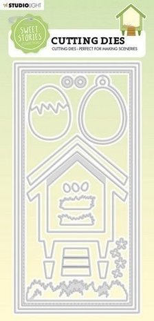 Studio Light Sweet Stories Collection Snijmal Slimline Henhouse (SL-SS-CD207) Studio Light Sweet Stories Collection Snijmal Slimline Henhouse (SL-SS-CD207)