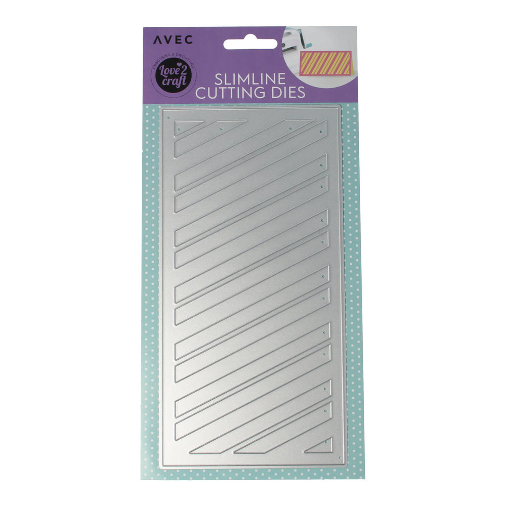 Love2Craft Slimline Cutting Die Diagonaal (3008878)
