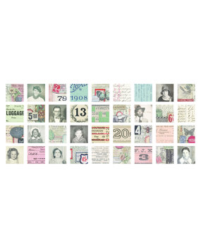 Idea-ology Tim Holtz Collage Tiles (TH94217) Idea-ology Tim Holtz Collage Tiles (TH94217)
