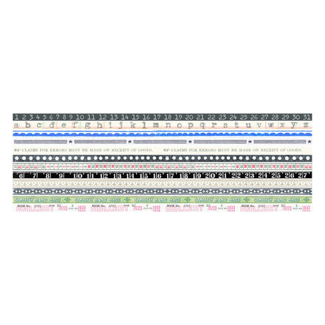 Idea-ology Tim Holtz Design Tape Trims (TH94218) Idea-ology Tim Holtz Design Tape Trims (TH94218)
