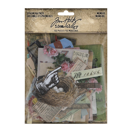 Idea-ology Tim Holtz Ephemera Pack Memoir (TH94221) Idea-ology Tim Holtz Ephemera Pack Memoir (TH94221)