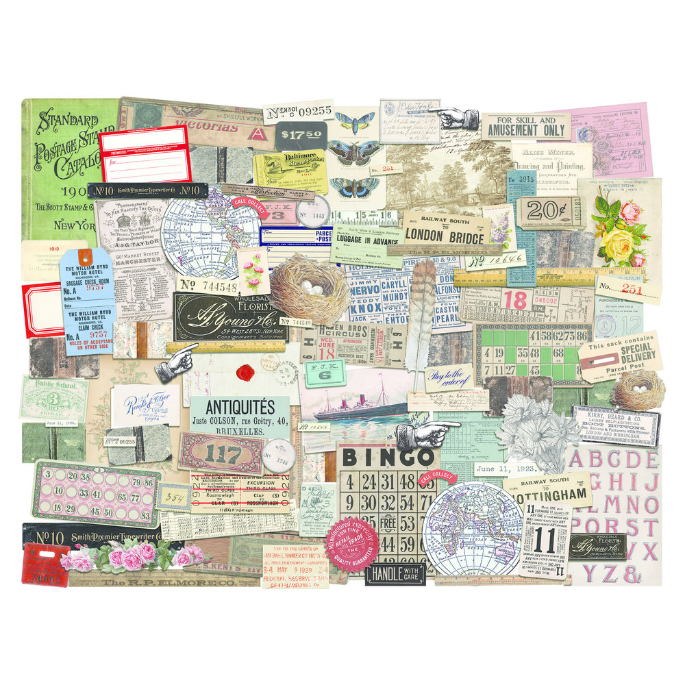Idea-ology Tim Holtz Ephemera Pack Memoir (TH94221) Idea-ology Tim Holtz Ephemera Pack Memoir (TH94221)