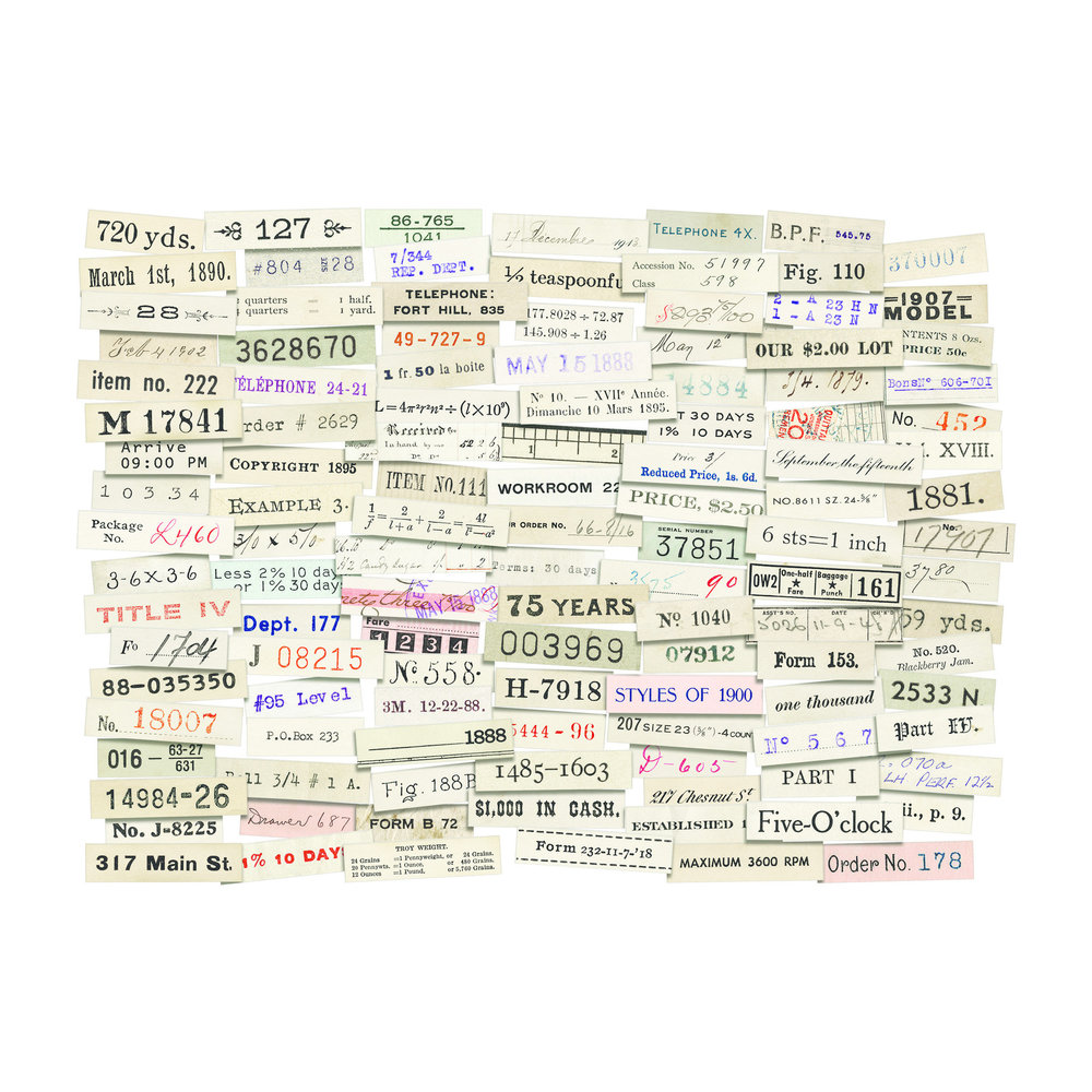 Idea-ology Tim Holtz Ephemera Snippets Number Strips (TH94222) Idea-ology Tim Holtz Ephemera Snippets Number Strips (TH94222)