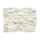 Idea-ology Tim Holtz Ephemera Snippets Number Strips (TH94222)