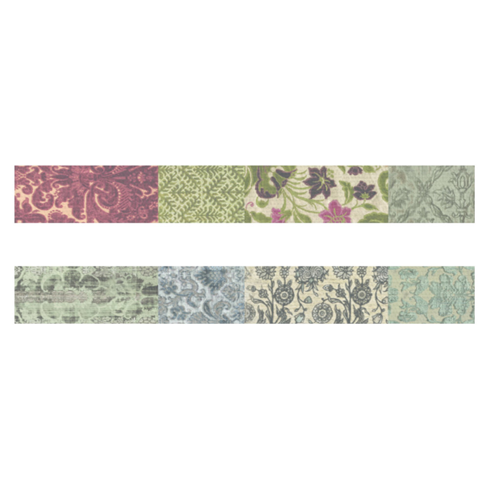 Tim Holtz Idea-ology Linen Tape Floral