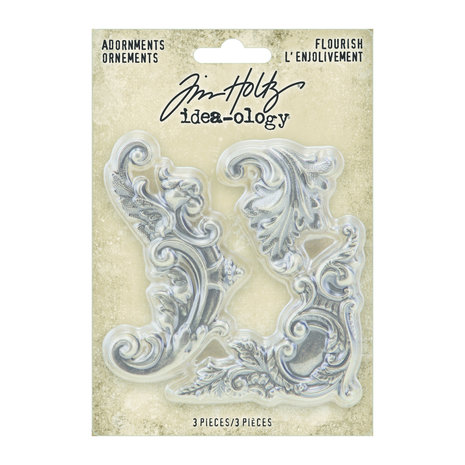 Idea-ology Tim Holtz Adornments Flourish (TH94231)