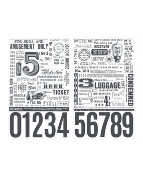 Idea-ology Tim Holtz Remnant Rubs Eccentric (TH94237) Idea-ology Tim Holtz Remnant Rubs Eccentric (TH94237)