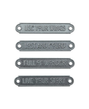 Idea-ology Tim Holtz Word Plaques (TH94246) Idea-ology Tim Holtz Word Plaques (TH94246)