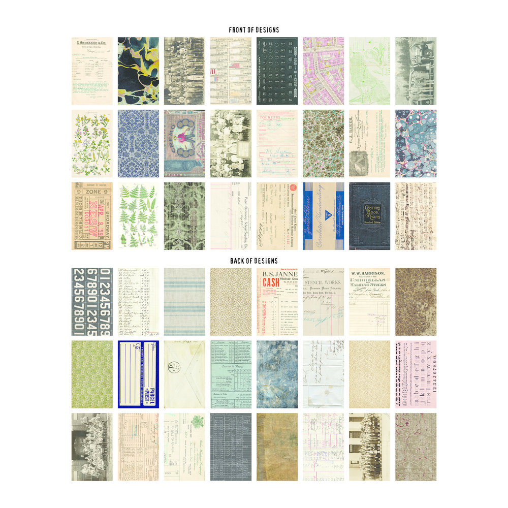 Idea-ology Tim Holtz Backdrops Volume 3 (TH94247) Idea-ology Tim Holtz Backdrops Volume 3 (TH94247)