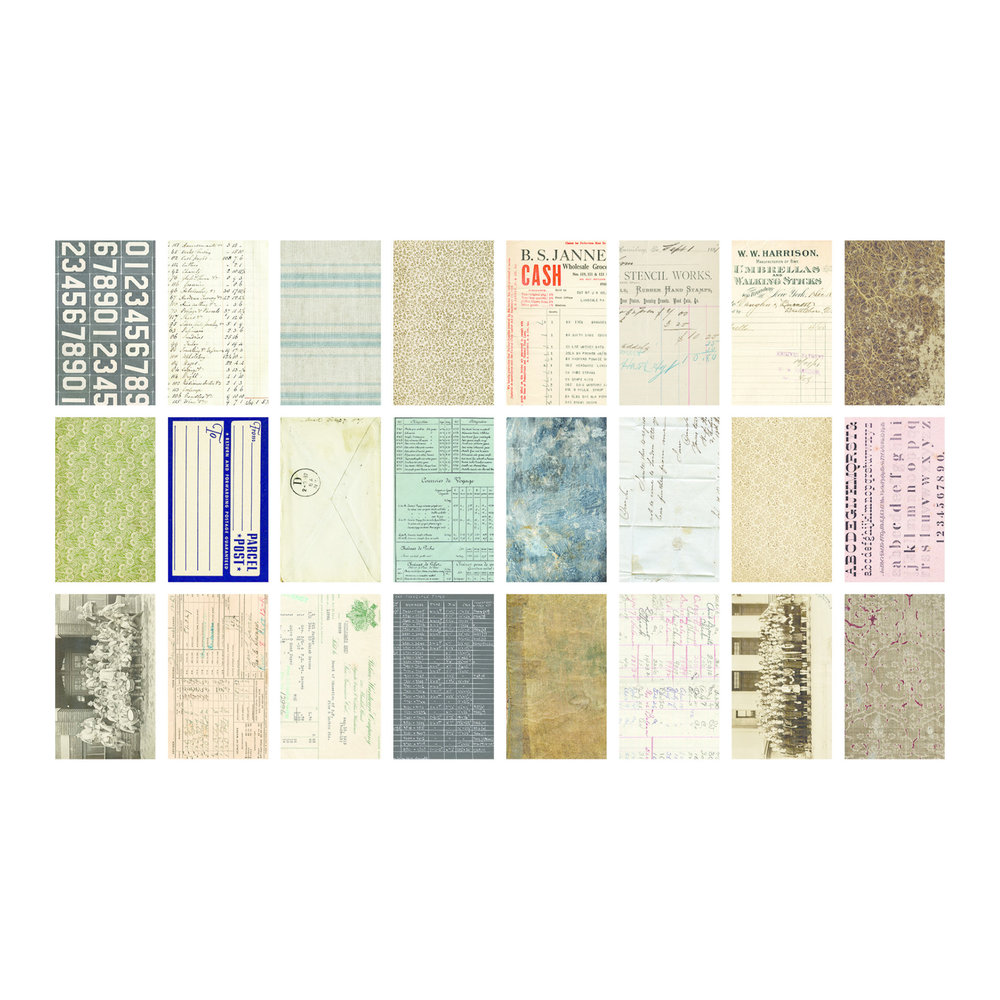 Idea-ology Tim Holtz Backdrops Volume 3 (TH94247) Idea-ology Tim Holtz Backdrops Volume 3 (TH94247)