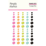Simple Stories Let's Get Crafty Enamel Dots (17224)