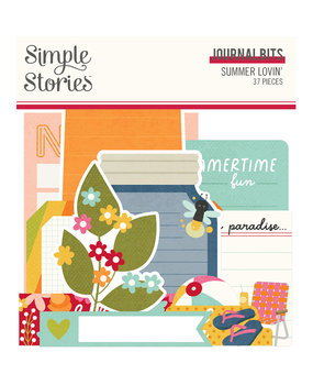 Simple Stories Summer Lovin' Journal Bits (17318)