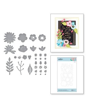 Spellbinders Snijmal Simply Perfect Layered Blooms (S4-1091) Spellbinders Snijmal Simply Perfect Layered Blooms (S4-1091)
