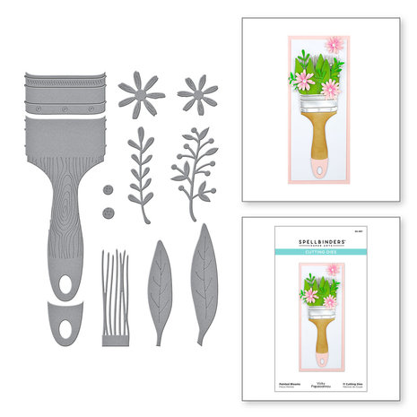 Spellbinders Snijmal Painted Blooms (S5-497)