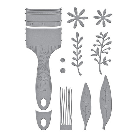 Spellbinders Snijmal Painted Blooms (S5-497)