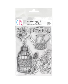 Ciao Bella Papercrafting Fresh Flowers A5 Clear Stamps (PS8044) Ciao Bella Papercrafting Fresh Flowers A5 Clear Stamps (PS8044)