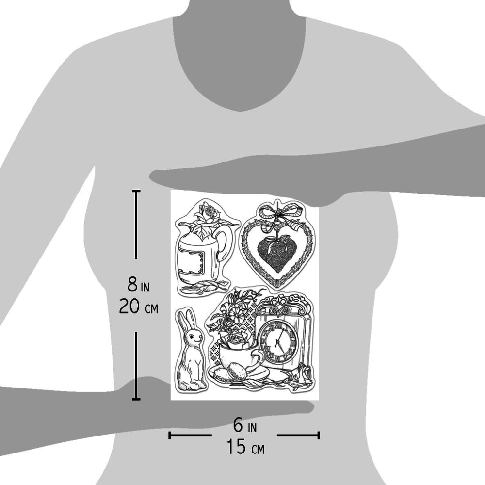 Ciao Bella Papercrafting Spring Time A5 Clear Stamps (PS8045) Ciao Bella Papercrafting Spring Time A5 Clear Stamps (PS8045)