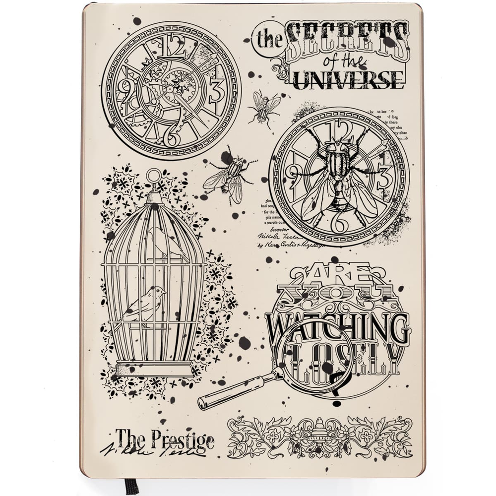 Ciao Bella Papercrafting Are You Watching Closely? A5 Clear Stamps (PS8052) Ciao Bella Papercrafting Are You Watching Closely? A5 Clear Stamps (PS8052)