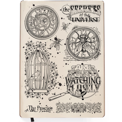 Ciao Bella Papercrafting Are You Watching Closely? A5 Clear Stamps (PS8052) Ciao Bella Papercrafting Are You Watching Closely? A5 Clear Stamps (PS8052)