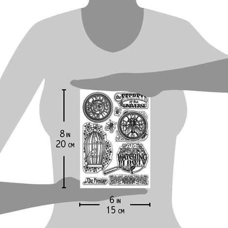 Ciao Bella Papercrafting Are You Watching Closely? A5 Clear Stamps (PS8052) Ciao Bella Papercrafting Are You Watching Closely? A5 Clear Stamps (PS8052)