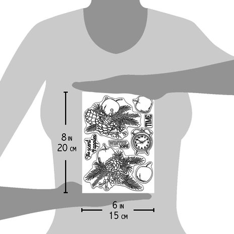 Ciao Bella Papercrafting Golden Apples A5 Clear Stamps (PS8058) Ciao Bella Papercrafting Golden Apples A5 Clear Stamps (PS8058)