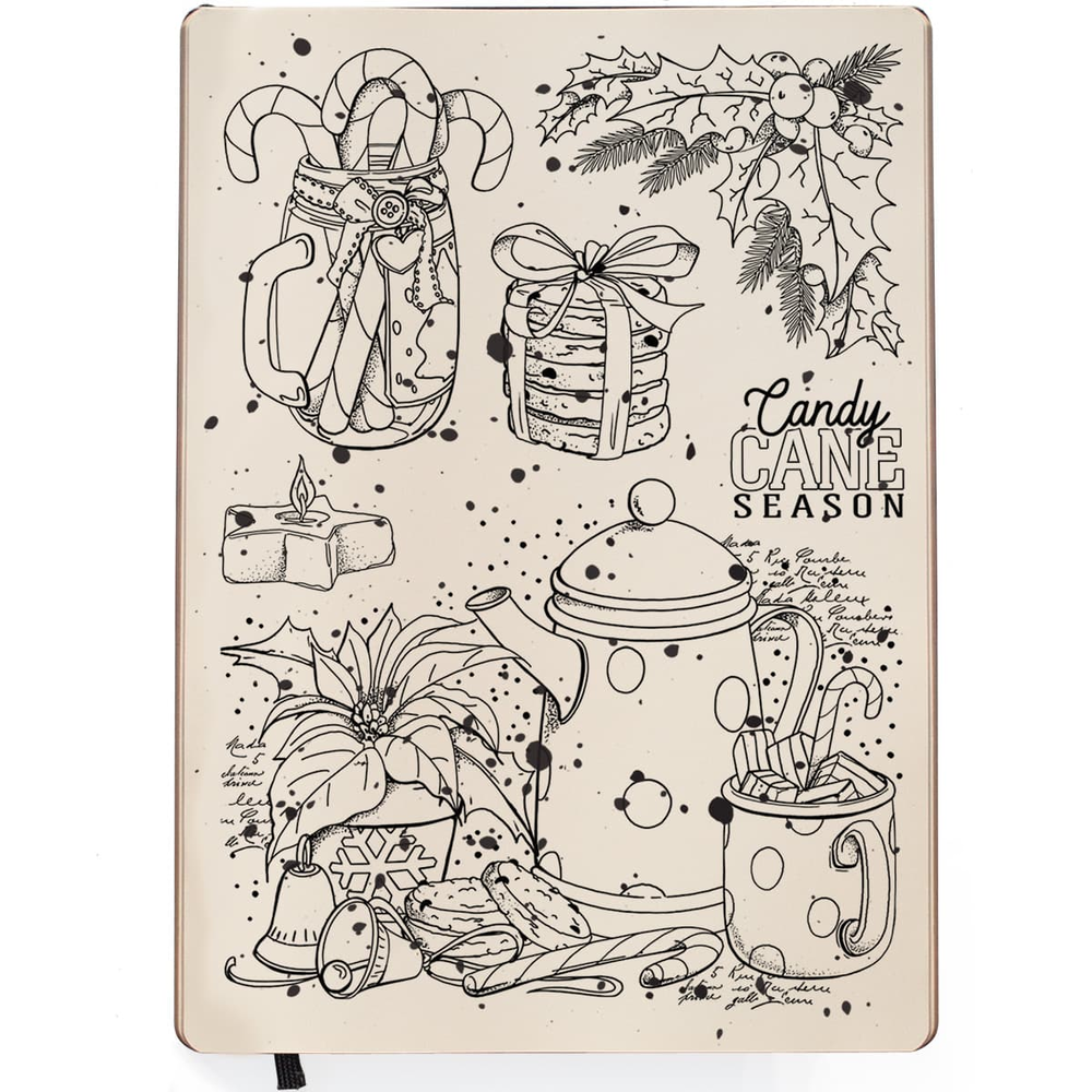 Ciao Bella Papercrafting Candy Cane Season A5 Clear Stamps (PS8060) Ciao Bella Papercrafting Candy Cane Season A5 Clear Stamps (PS8060)