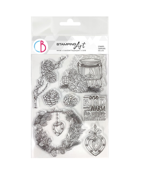 Ciao Bella Papercrafting Warm Heart A5 Clear Stamps (PS8062) Ciao Bella Papercrafting Warm Heart A5 Clear Stamps (PS8062)