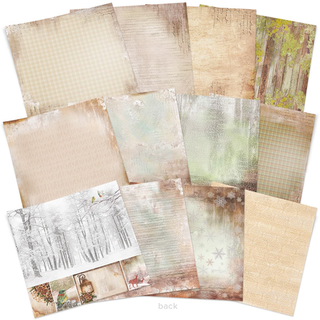 Ciao Bella Papercrafting The Sound of Winter 12x12 Inch Paper Pad (CBLE016) Ciao Bella Papercrafting The Sound of Winter 12x12 Inch Paper Pad (CBLE016)