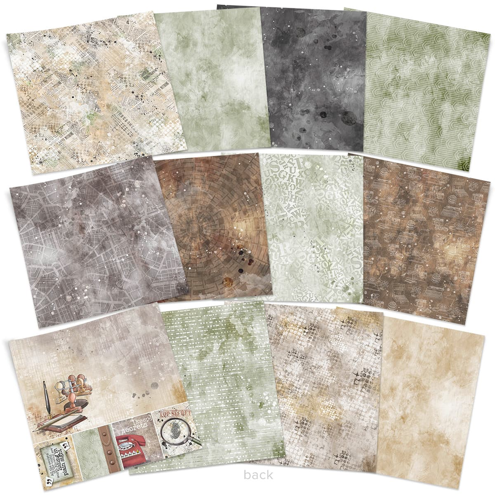 Ciao Bella Papercrafting Enigma 8x8 Inch Paper Pad (CBH052) Ciao Bella Papercrafting Enigma 8x8 Inch Paper Pad (CBH052)