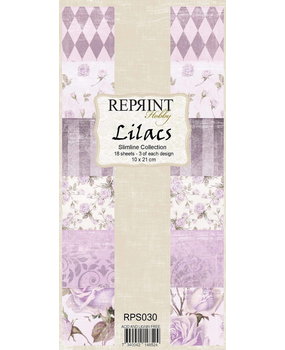 Reprint Lilacs Slimline Paper Pack (RPS030) Reprint Lilacs Slimline Paper Pack (RPS030)