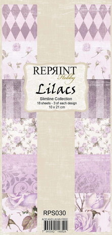Reprint Lilacs Slimline Paper Pack (RPS030) Reprint Lilacs Slimline Paper Pack (RPS030)