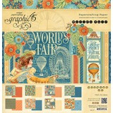 Graphic 45 World's Fair 12x12 Inch Paper Pad (4501177)