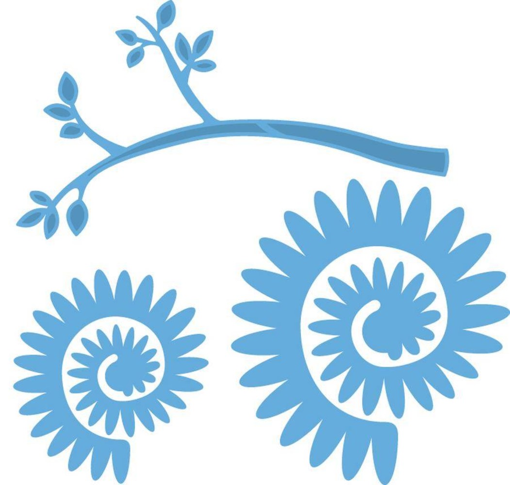 Marianne Design Creatable Tak En Bloem 2 (LR0257) Marianne Design Creatable Tak En Bloem 2 (LR0257)