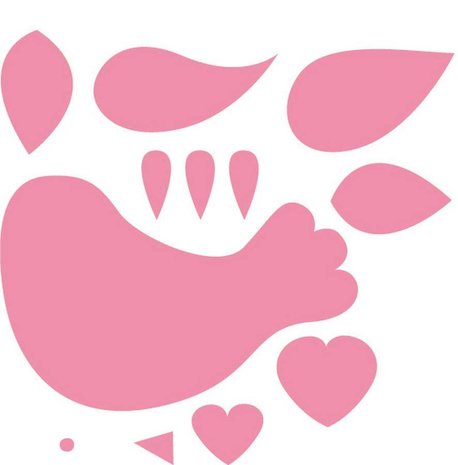 Marianne Design Collectable Vogel (COL1301) Marianne Design Collectable Vogel (COL1301)