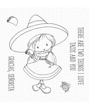 My Favorite Things Sweet Señorita Clear Stamps (TI-016) My Favorite Things Sweet Señorita Clear Stamps (TI-016)