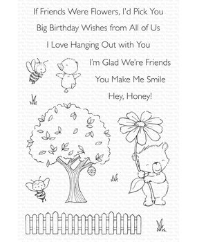 My Favorite Things Sunshine Friends Clear Stamps (SY-45)