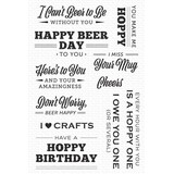 My Favorite Things Here's to You Clear Stamps (CS-663)