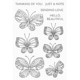 My Favorite Things Winged Wonders Clear Stamps (CS-665)