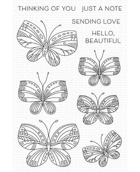 My Favorite Things Winged Wonders Clear Stamps (CS-665) My Favorite Things Winged Wonders Clear Stamps (CS-665)