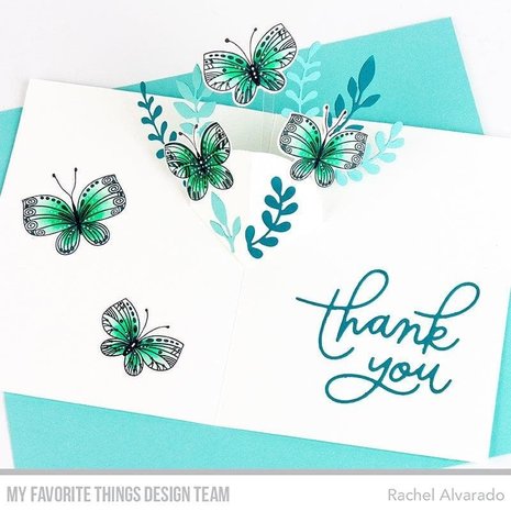 My Favorite Things Winged Wonders Clear Stamps (CS-665) My Favorite Things Winged Wonders Clear Stamps (CS-665)
