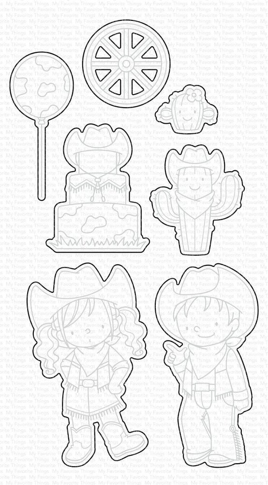 My Favorite Things Die-namics Saddle Up & Celebrate (MFT-1359)