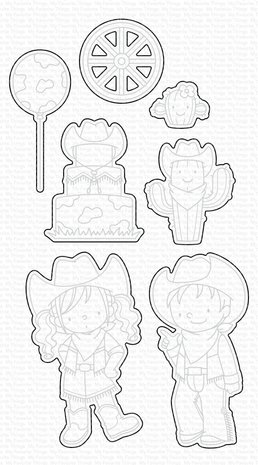 My Favorite Things Die-namics Saddle Up & Celebrate (MFT-1359)