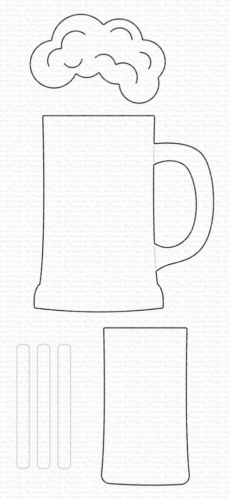 My Favorite Things Die-namics Frosty Beer Mug (MFT-2231) My Favorite Things Die-namics Frosty Beer Mug (MFT-2231)