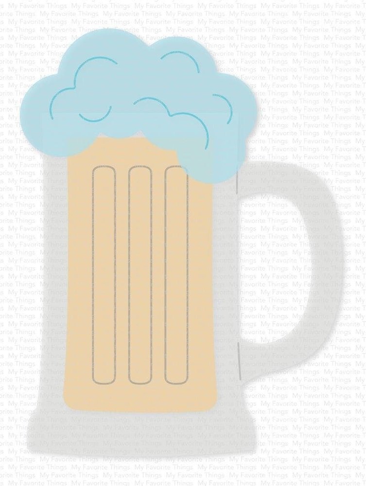 My Favorite Things Die-namics Frosty Beer Mug (MFT-2231) My Favorite Things Die-namics Frosty Beer Mug (MFT-2231)