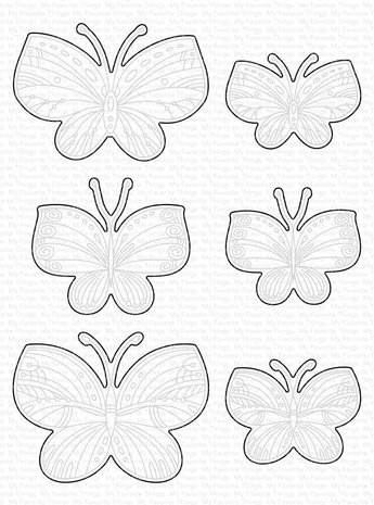 My Favorite Things Die-namics Winged Wonders (MFT-2235) My Favorite Things Die-namics Winged Wonders (MFT-2235)