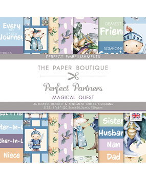 The Paper Boutique Magical Quest 8x8 Inch Embellishment Pad (PB1809)