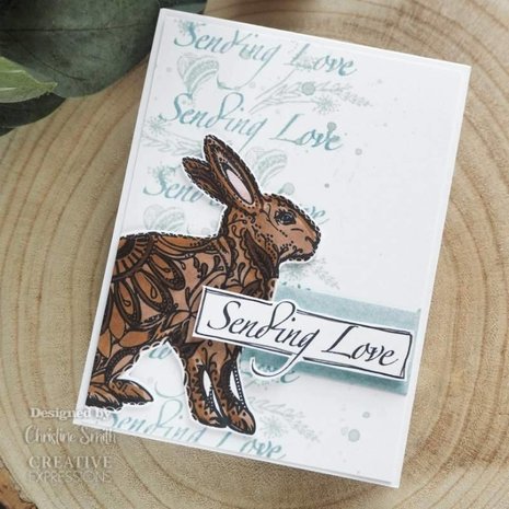 Creative Expressions Designer Boutique Doodle Bunny Clear Stamps (UMSDB098)